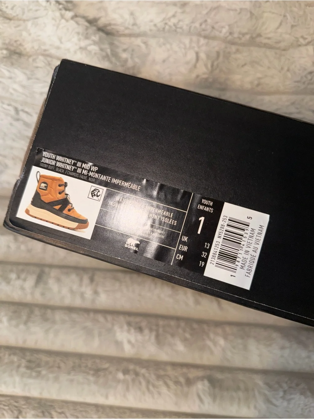 Youth Boys Sorel Snow Boots size 1